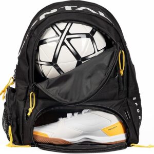 Mochilas de fútbol con compartimento para balón y botas